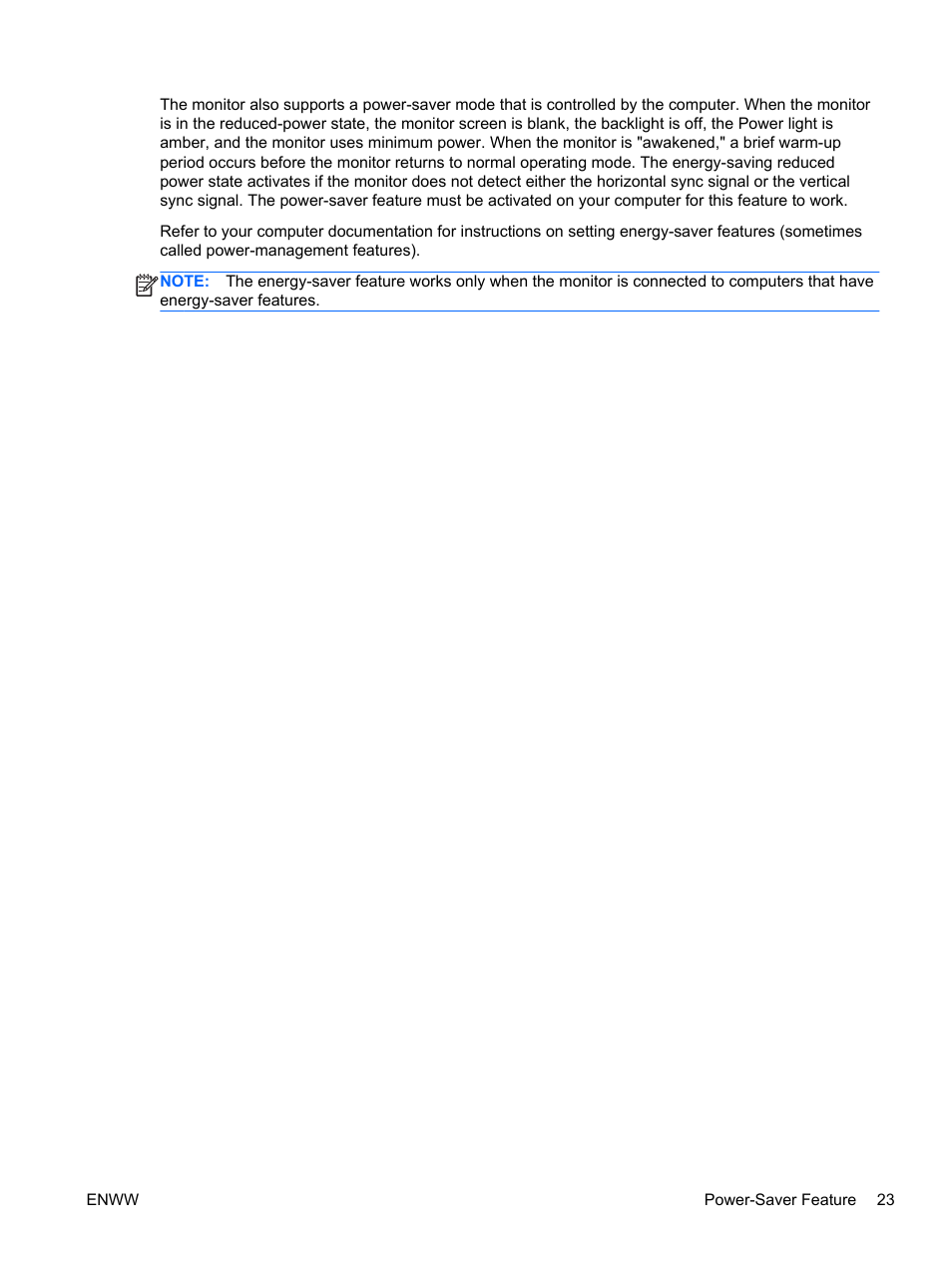 HP 2311gt 23 inch Diagonal 3D LED Monitor User Manual | Page 31 / 50