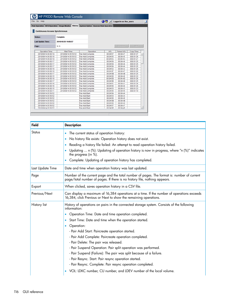 HP XP P9500 Storage User Manual | Page 116 / 131