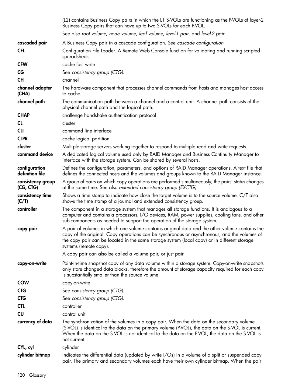 HP XP P9500 Storage User Manual | Page 120 / 131