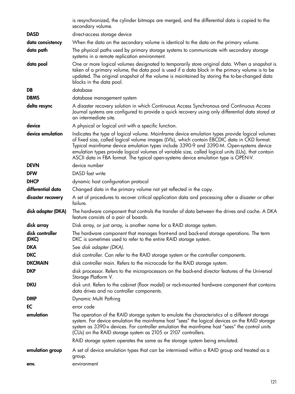 HP XP P9500 Storage User Manual | Page 121 / 131