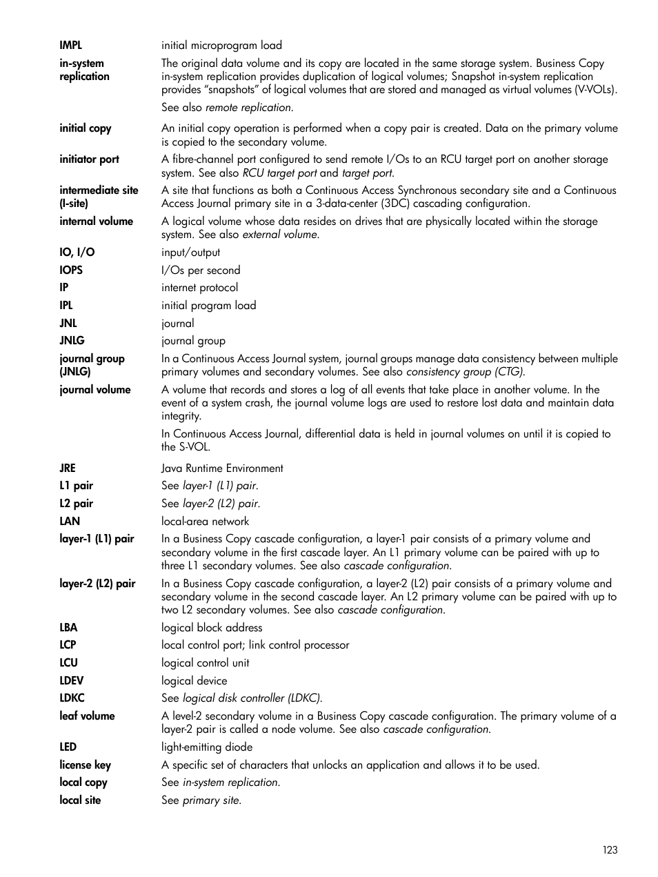 HP XP P9500 Storage User Manual | Page 123 / 131