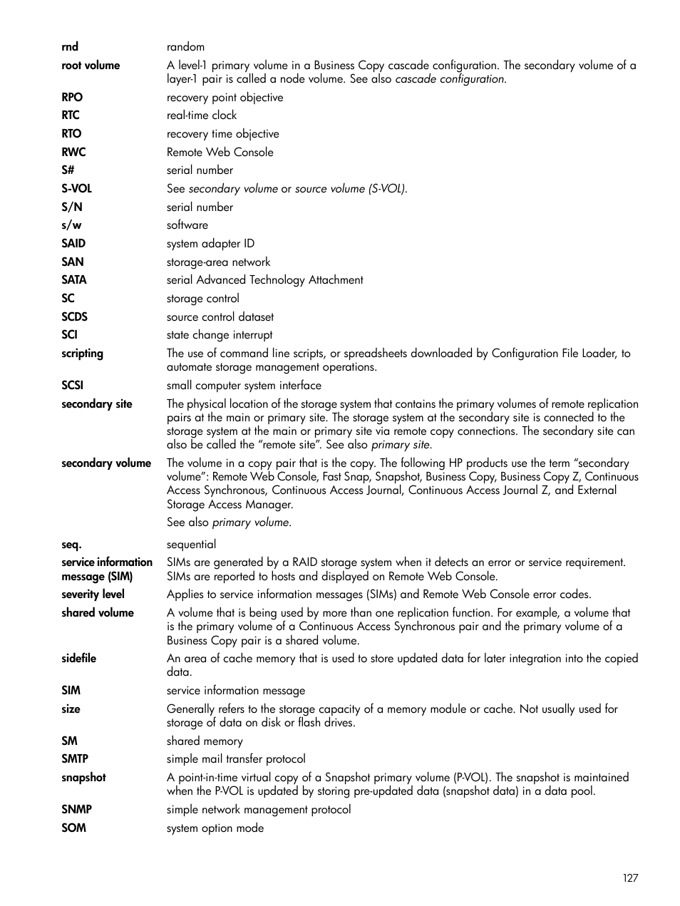 HP XP P9500 Storage User Manual | Page 127 / 131