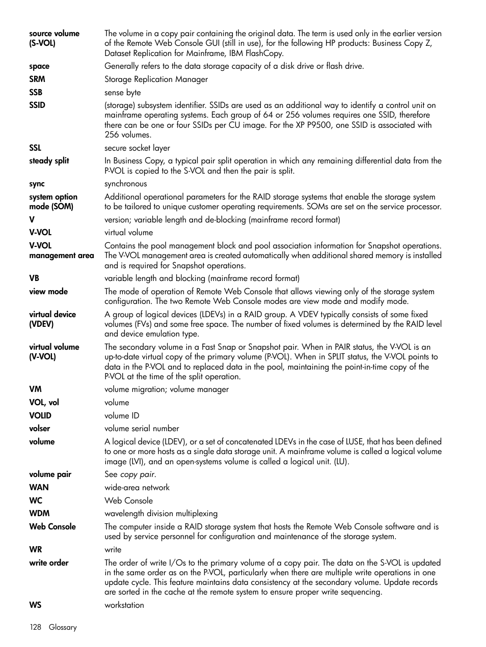 HP XP P9500 Storage User Manual | Page 128 / 131