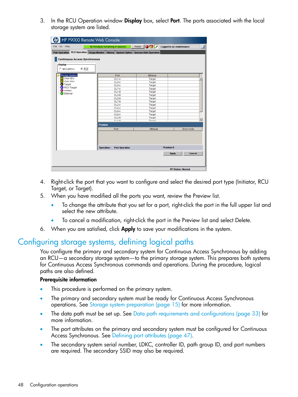 HP XP P9500 Storage User Manual | Page 48 / 131