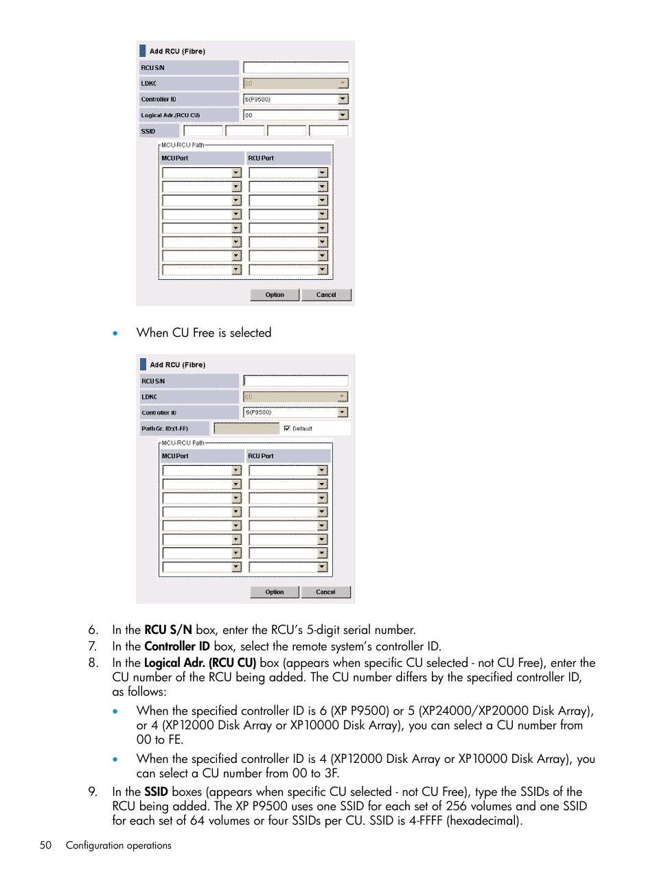 HP XP P9500 Storage User Manual | Page 50 / 131