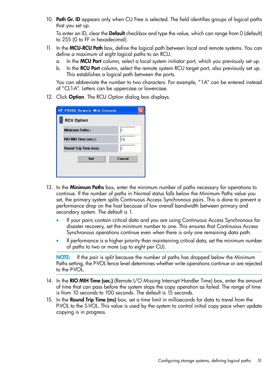 HP XP P9500 Storage User Manual | Page 51 / 131
