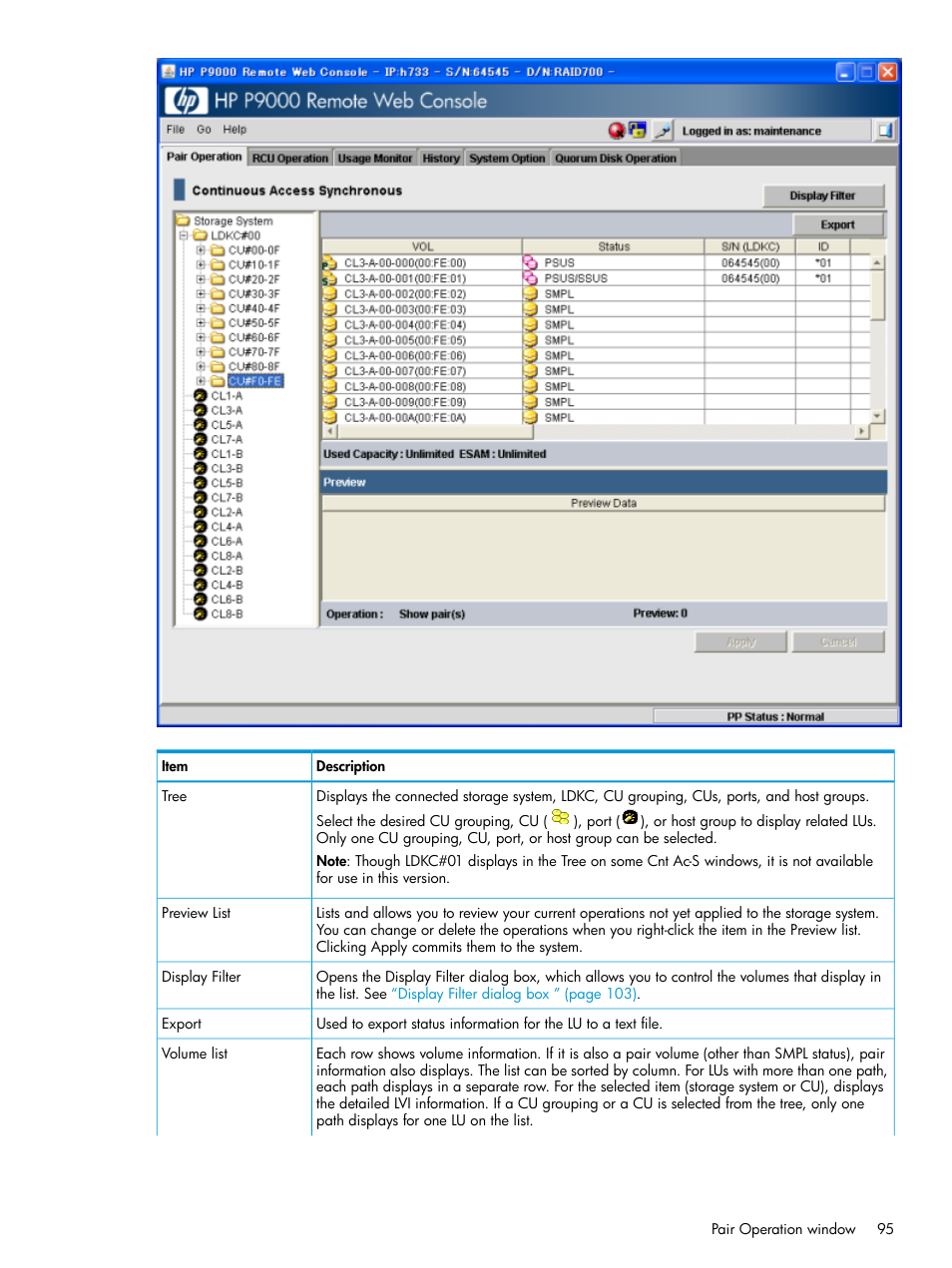HP XP P9500 Storage User Manual | Page 95 / 131