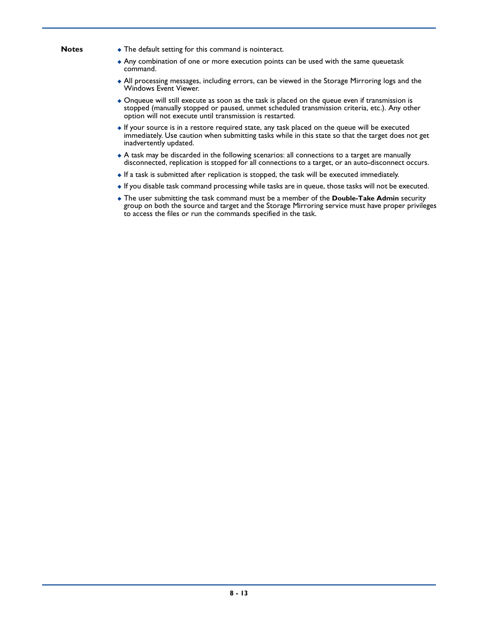 HP Storage Mirroring Software User Manual | Page 112 / 339
