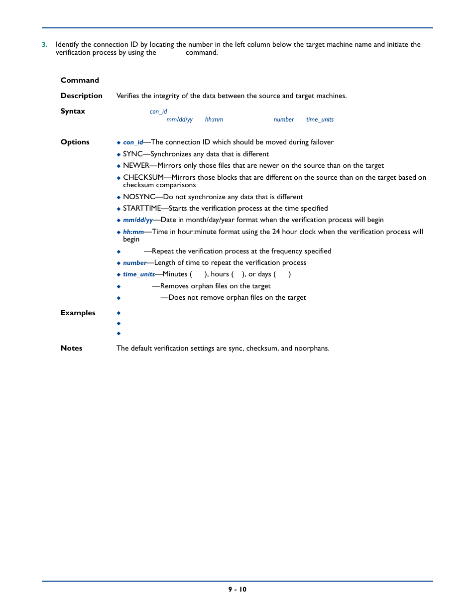 HP Storage Mirroring Software User Manual | Page 122 / 339