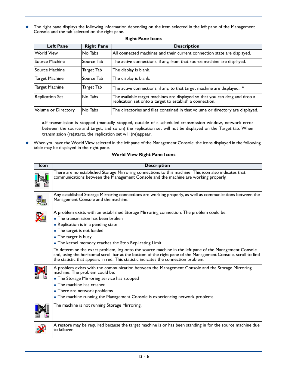 HP Storage Mirroring Software User Manual | Page 186 / 339