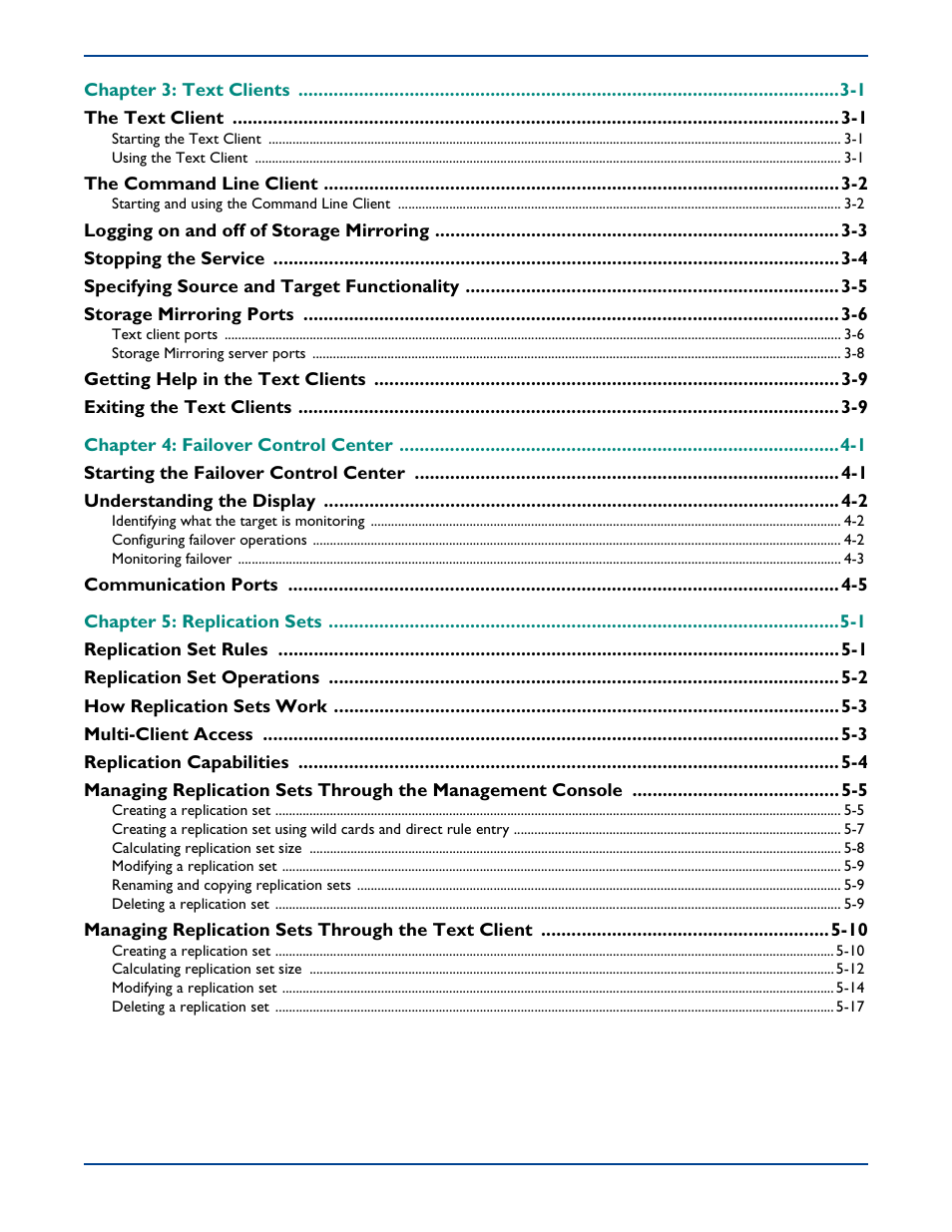 HP Storage Mirroring Software User Manual | Page 4 / 339