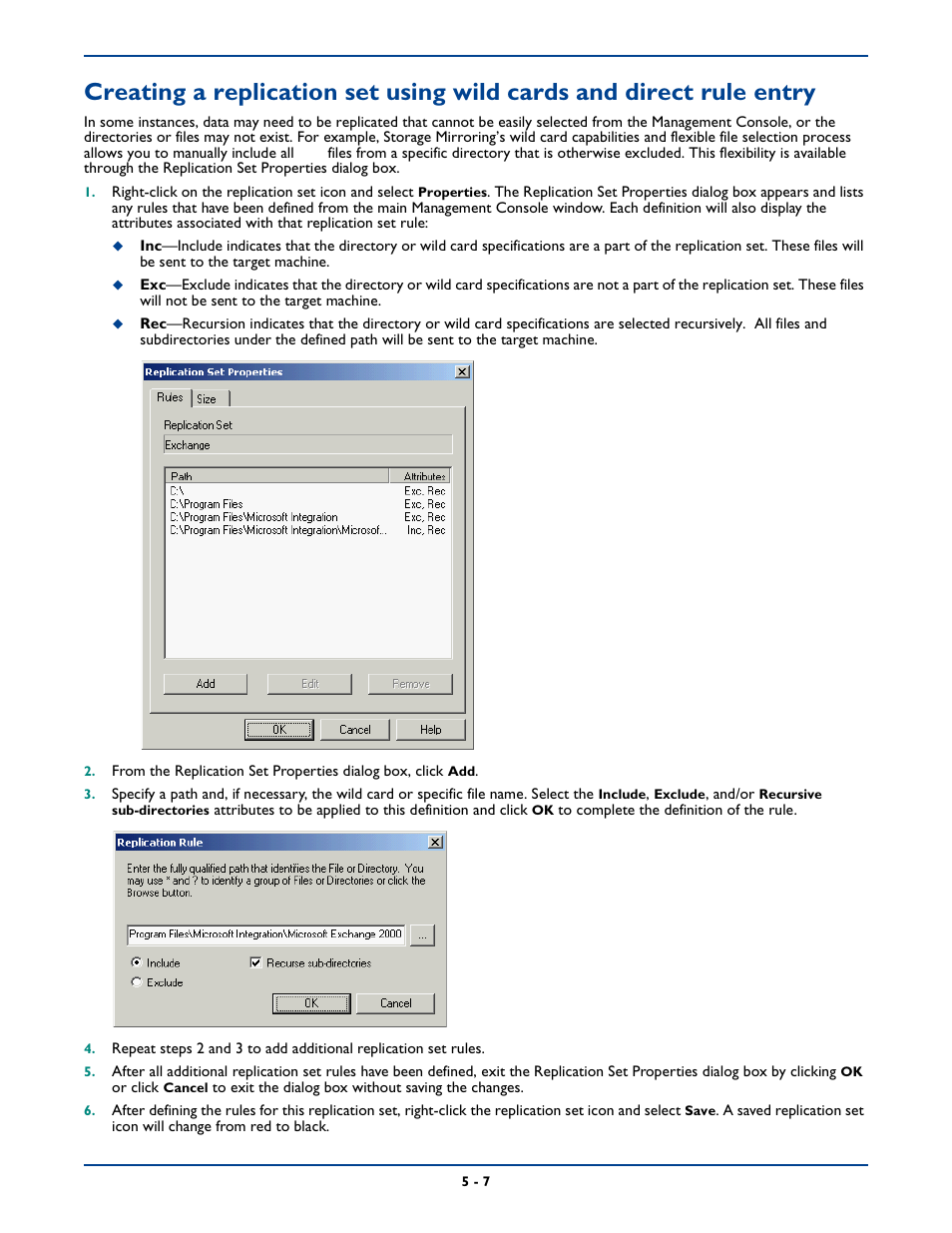 HP Storage Mirroring Software User Manual | Page 53 / 339