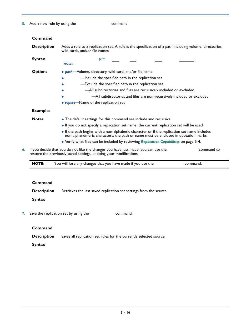 HP Storage Mirroring Software User Manual | Page 62 / 339