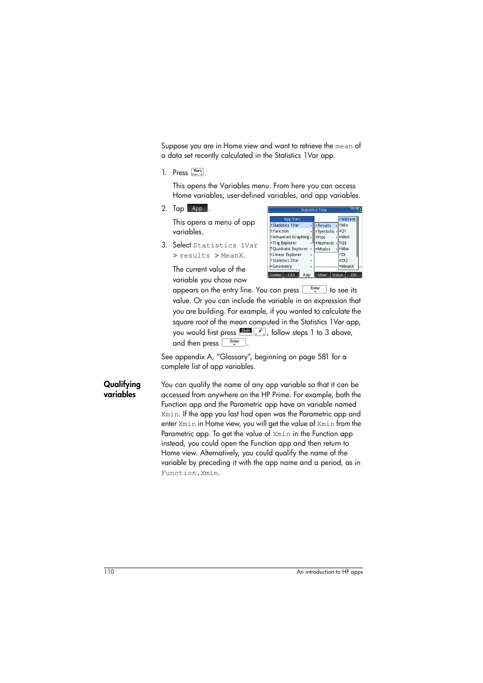 HP Prime Graphing Calculator User Manual | Page 114 / 608