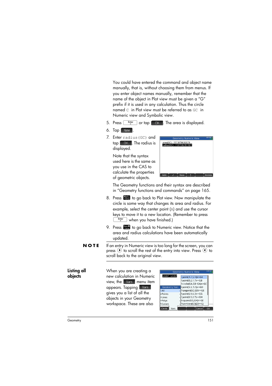 HP Prime Graphing Calculator User Manual | Page 155 / 608