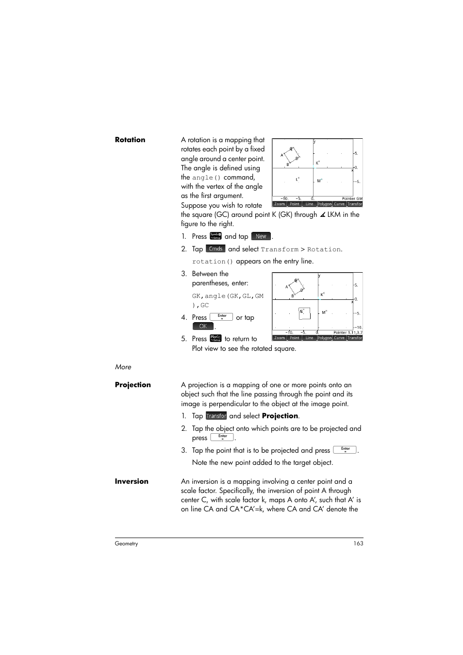 HP Prime Graphing Calculator User Manual | Page 167 / 608