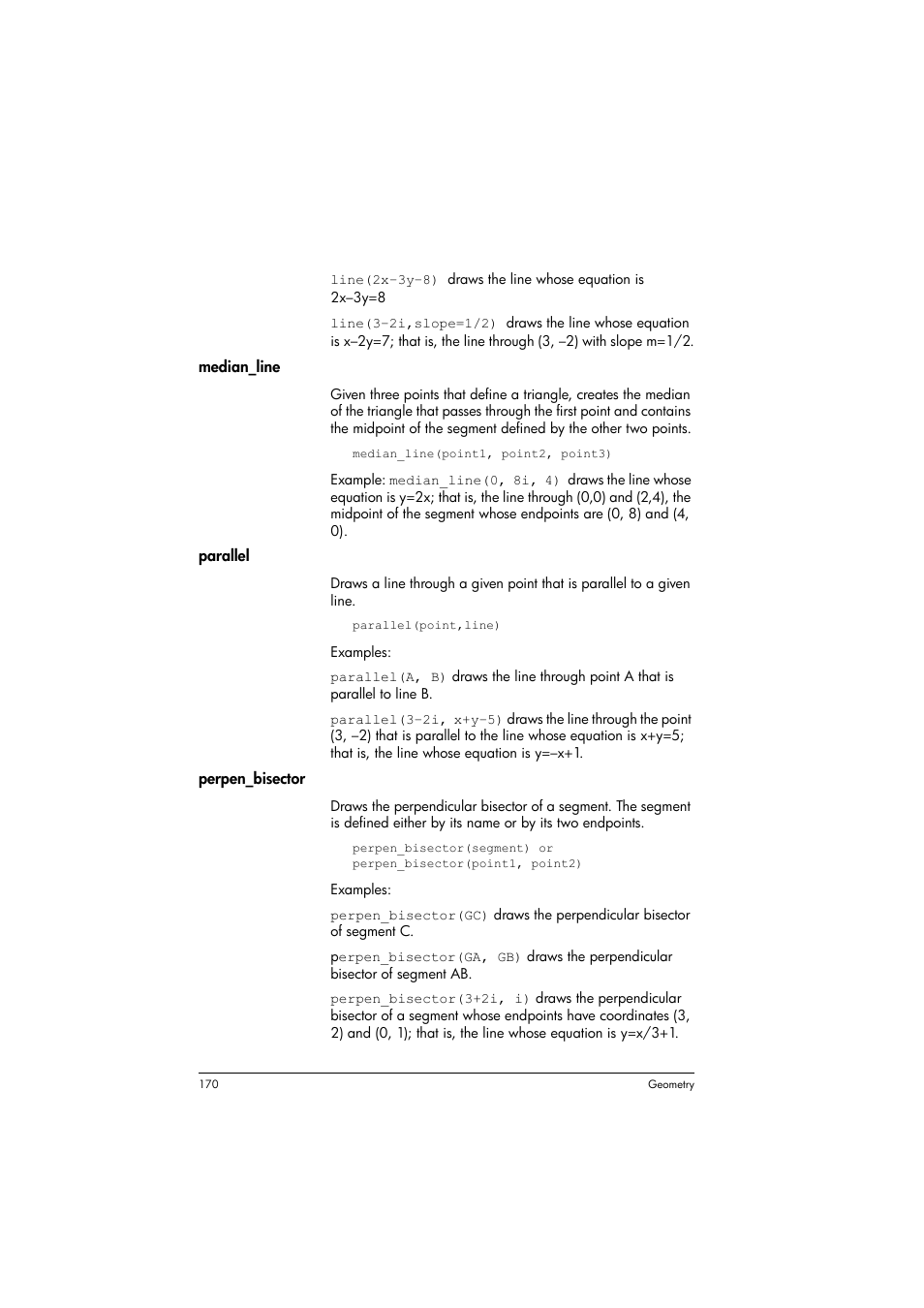 HP Prime Graphing Calculator User Manual | Page 174 / 608