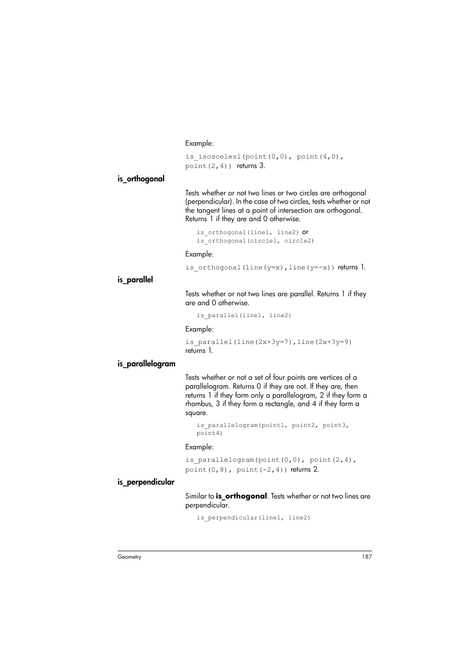 HP Prime Graphing Calculator User Manual | Page 191 / 608