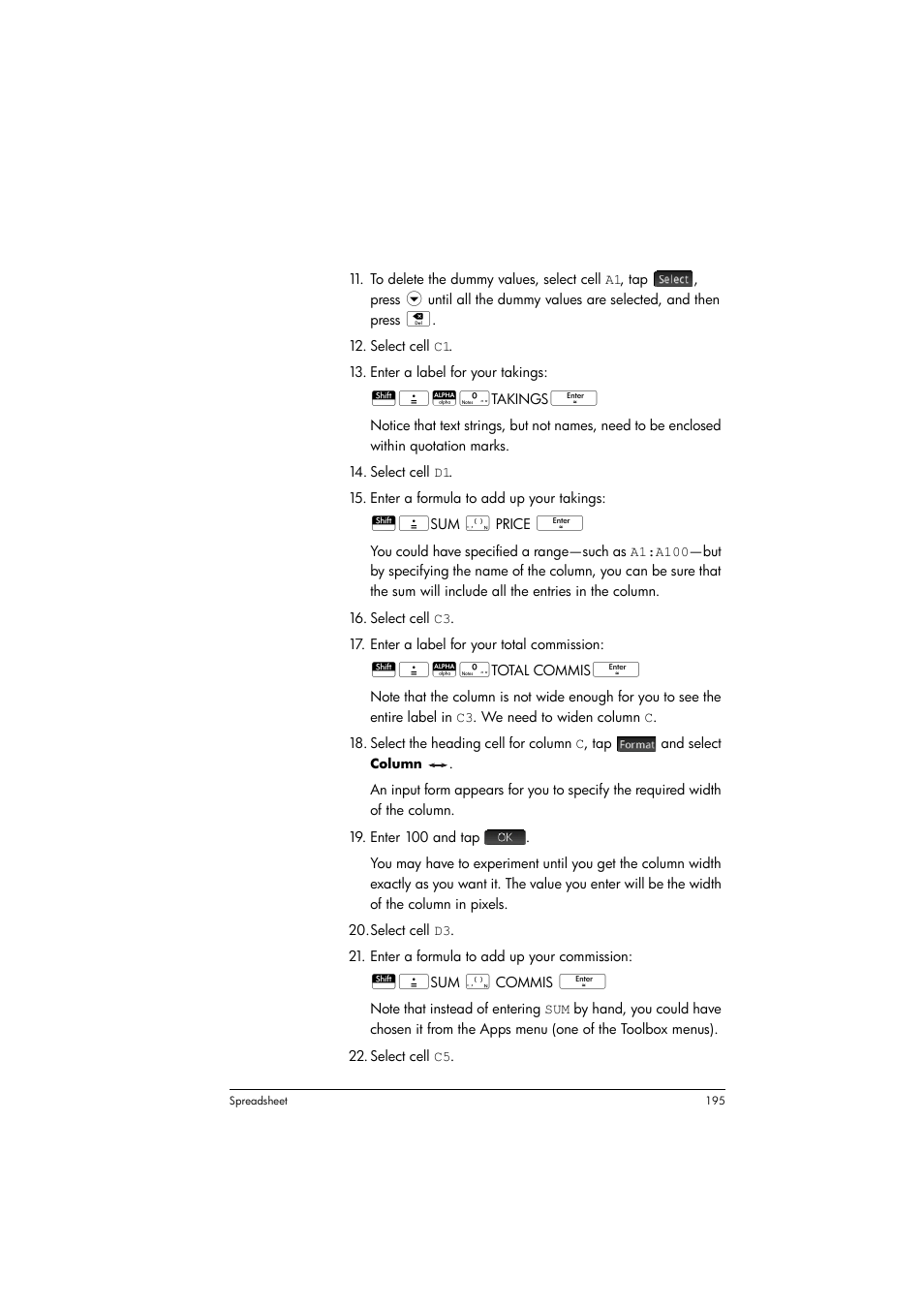 HP Prime Graphing Calculator User Manual | Page 199 / 608