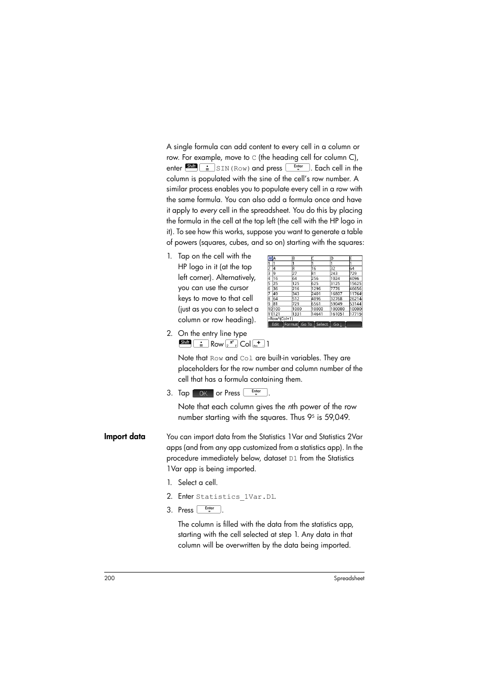 HP Prime Graphing Calculator User Manual | Page 204 / 608