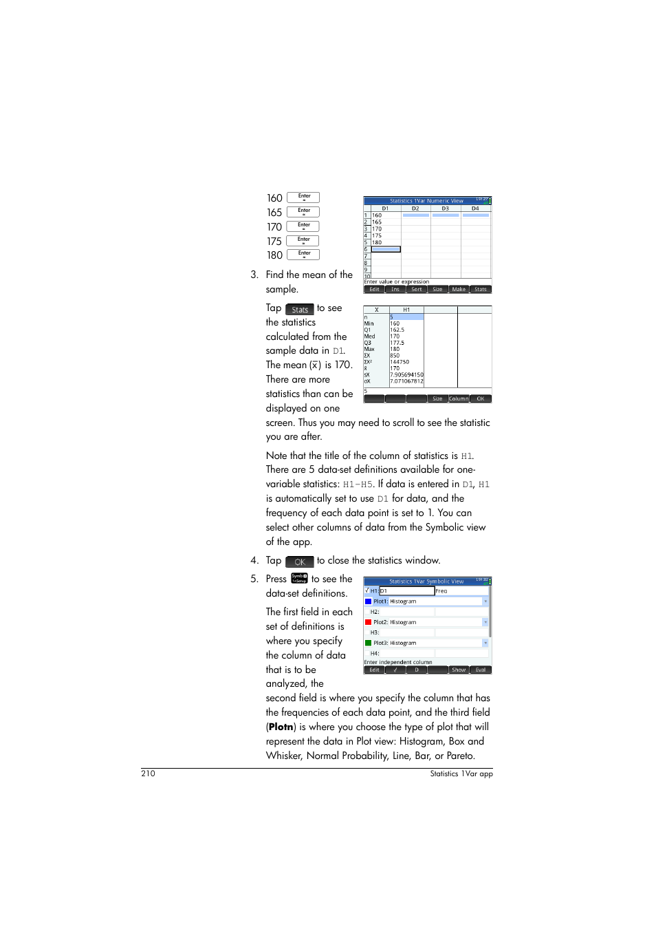 HP Prime Graphing Calculator User Manual | Page 214 / 608