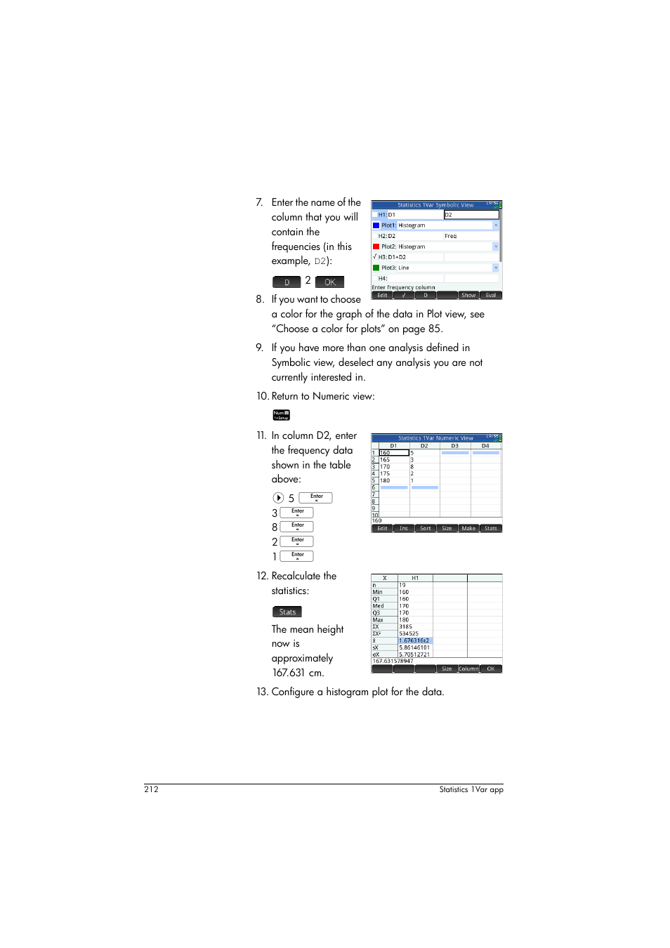 HP Prime Graphing Calculator User Manual | Page 216 / 608