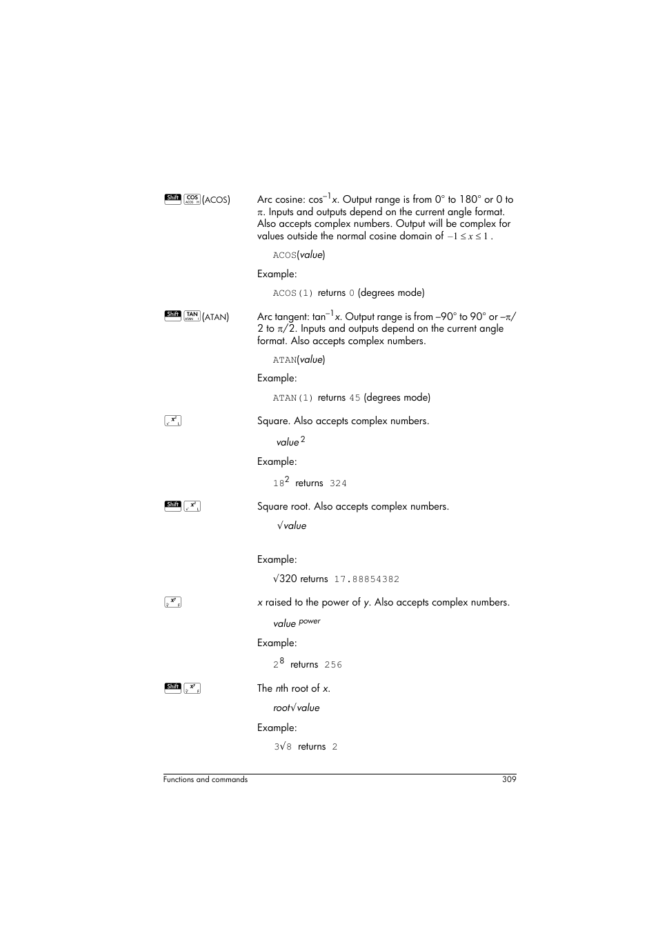 HP Prime Graphing Calculator User Manual | Page 313 / 608