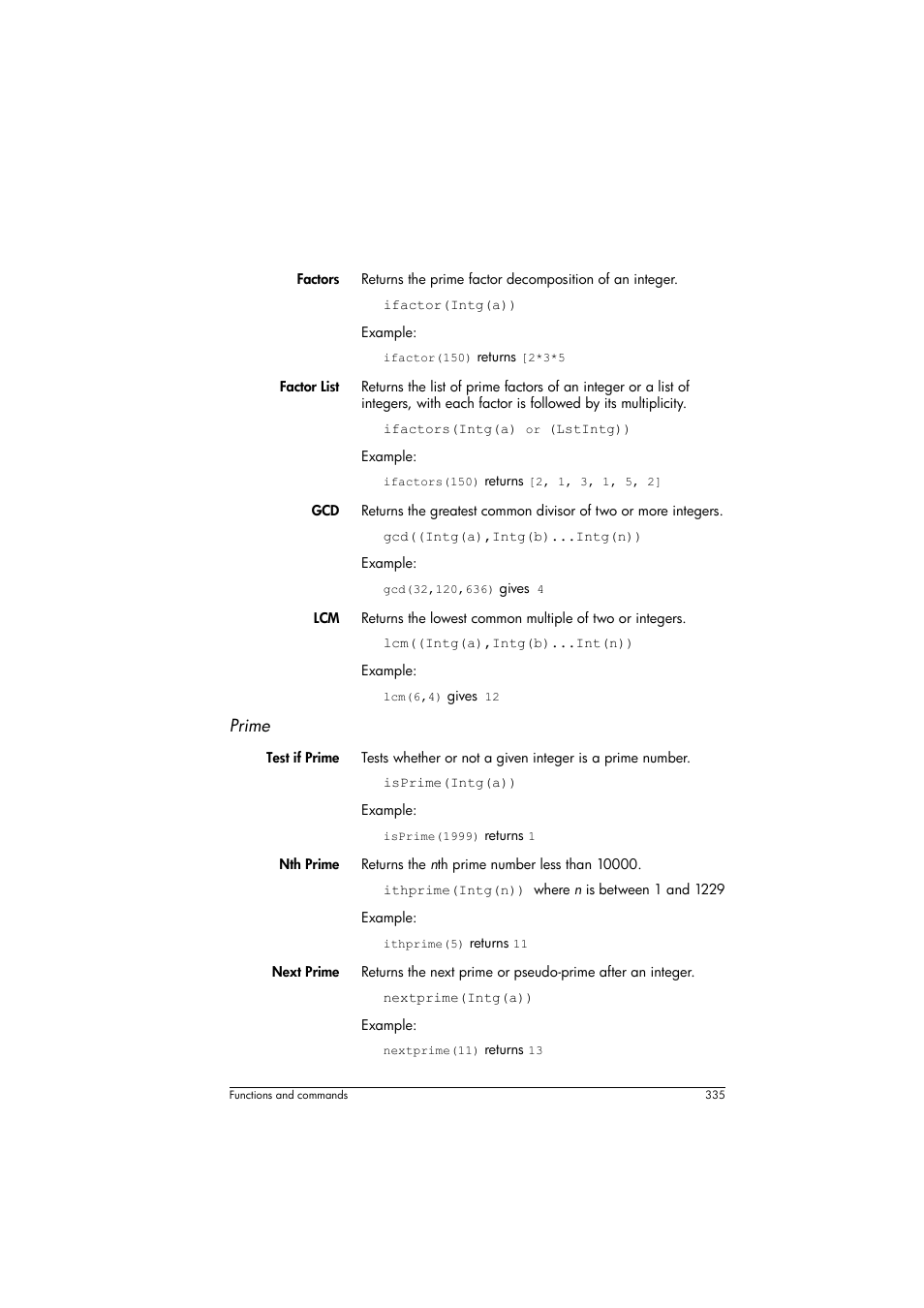 Prime | HP Prime Graphing Calculator User Manual | Page 339 / 608