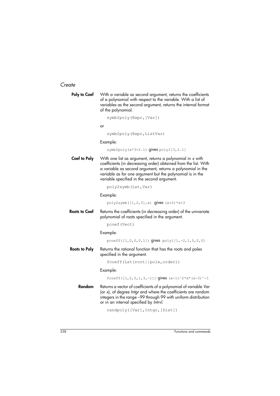 HP Prime Graphing Calculator User Manual | Page 342 / 608