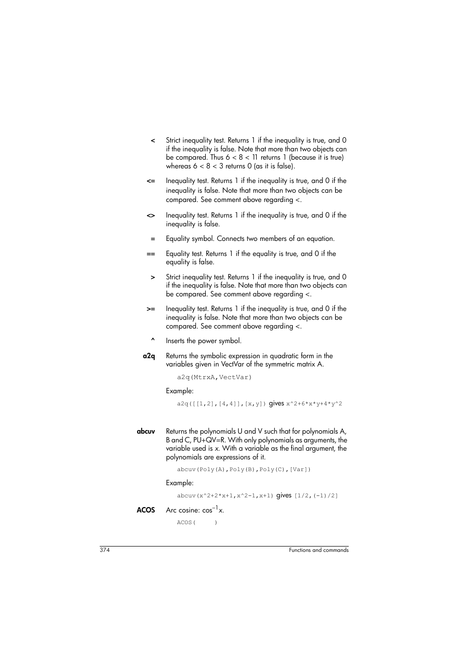 HP Prime Graphing Calculator User Manual | Page 378 / 608