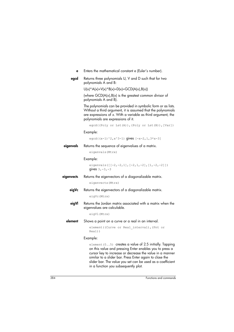 HP Prime Graphing Calculator User Manual | Page 388 / 608