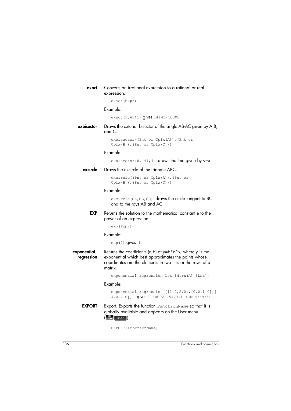 HP Prime Graphing Calculator User Manual | Page 390 / 608