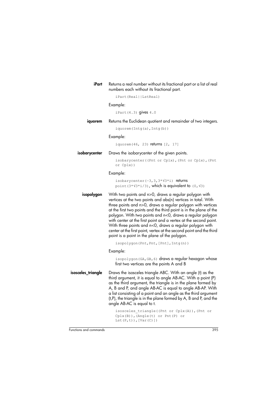 HP Prime Graphing Calculator User Manual | Page 399 / 608