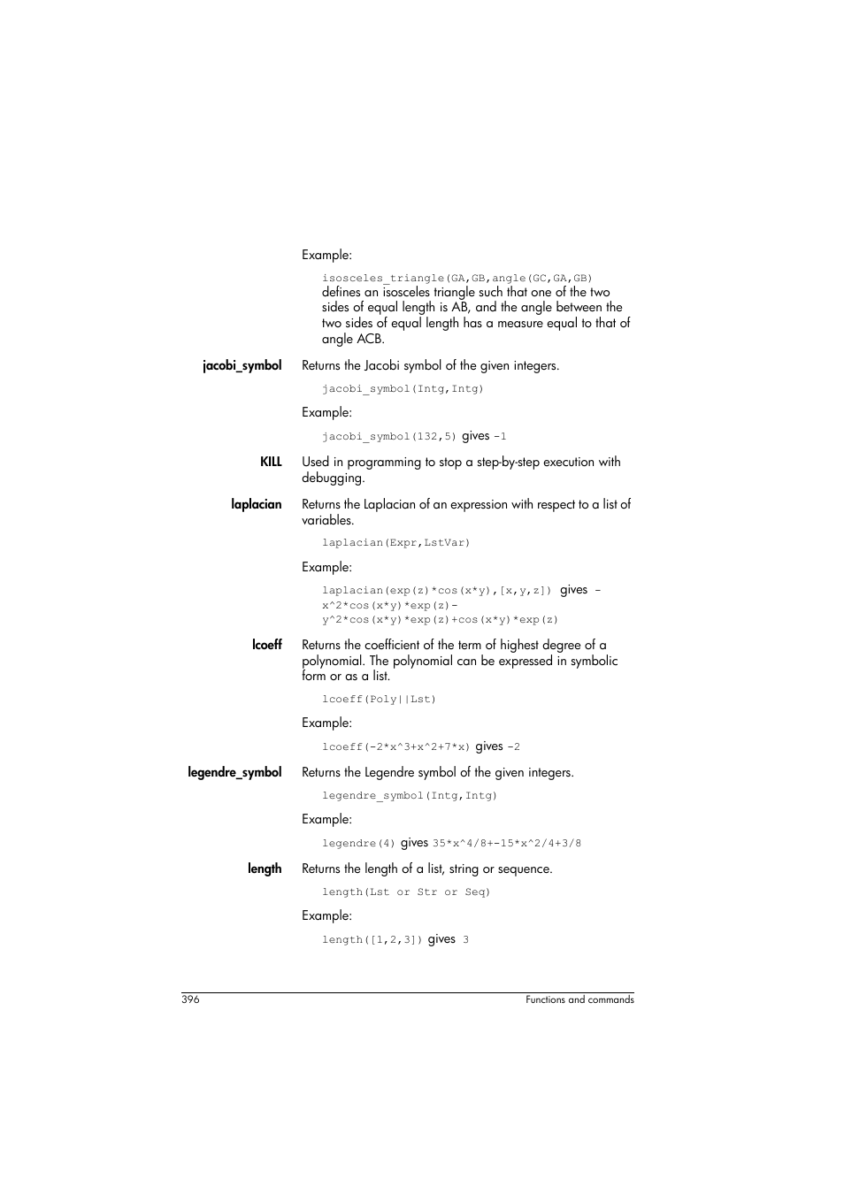 HP Prime Graphing Calculator User Manual | Page 400 / 608