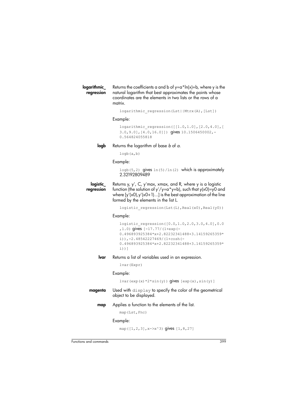 HP Prime Graphing Calculator User Manual | Page 403 / 608