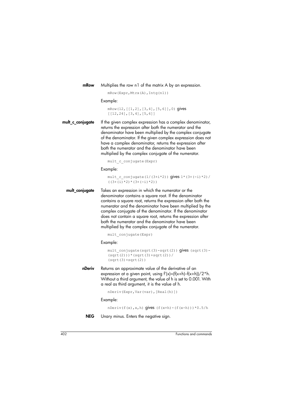 HP Prime Graphing Calculator User Manual | Page 406 / 608