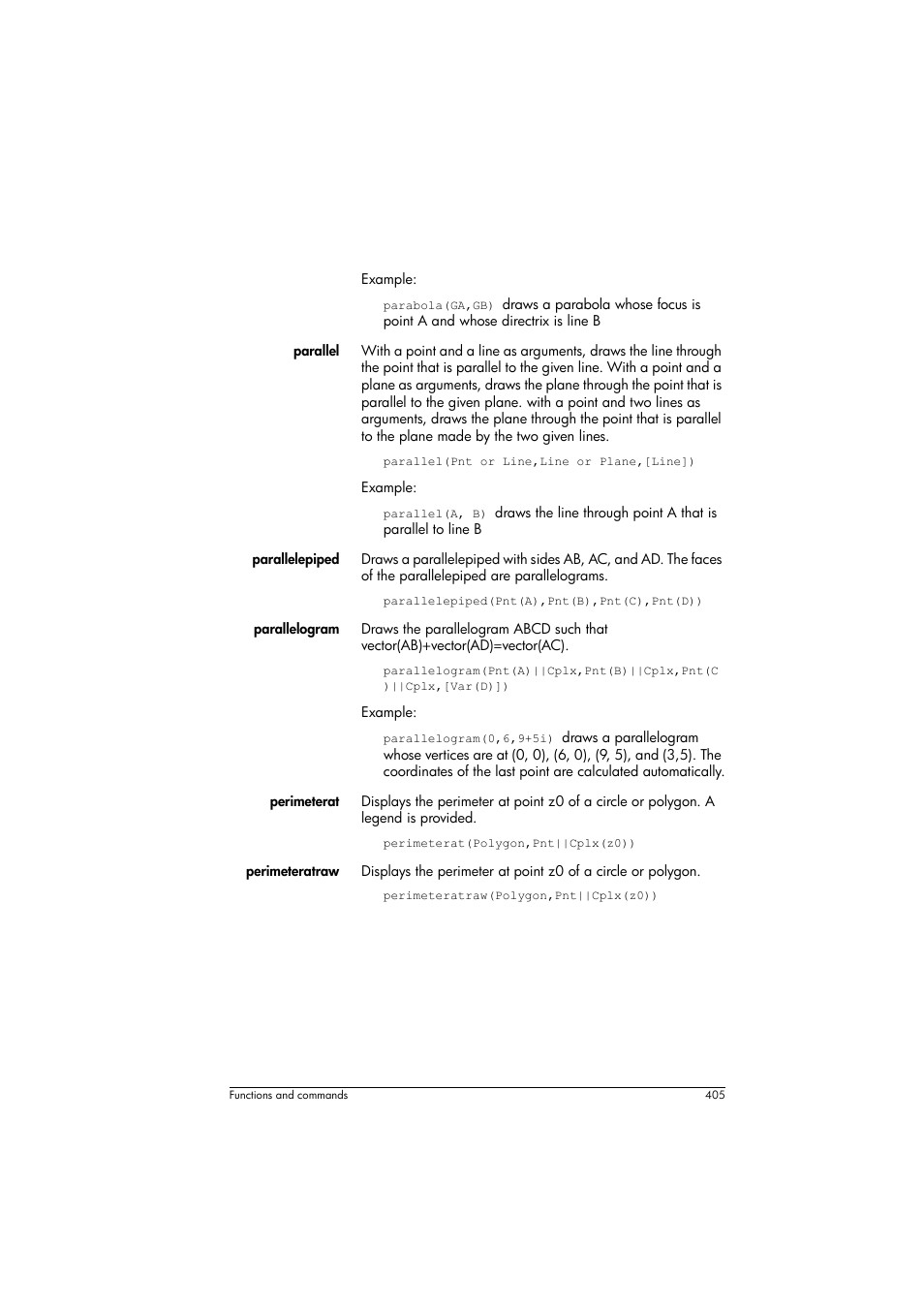 HP Prime Graphing Calculator User Manual | Page 409 / 608