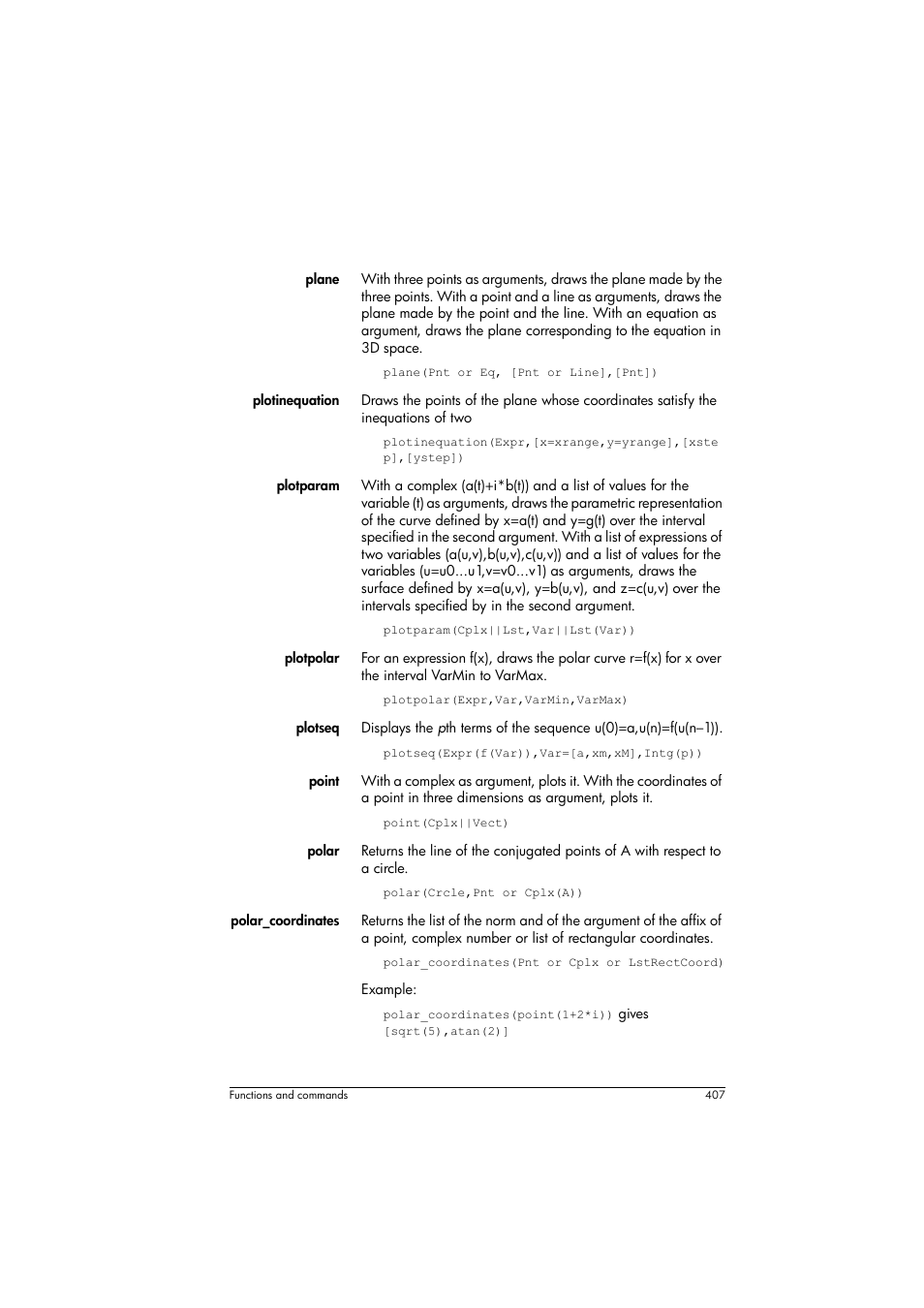 HP Prime Graphing Calculator User Manual | Page 411 / 608