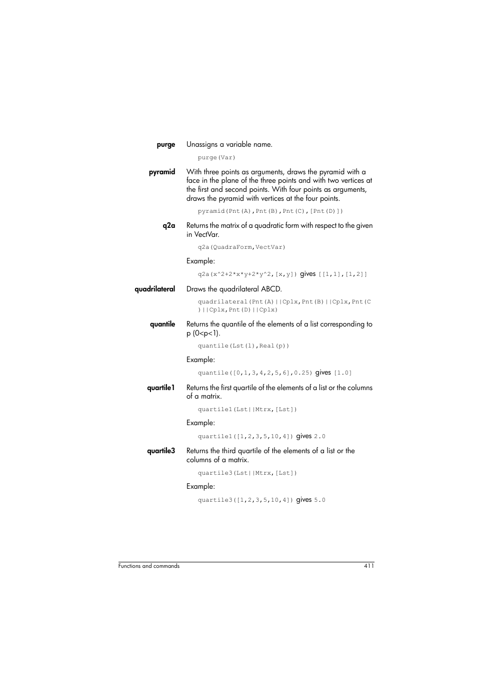 HP Prime Graphing Calculator User Manual | Page 415 / 608