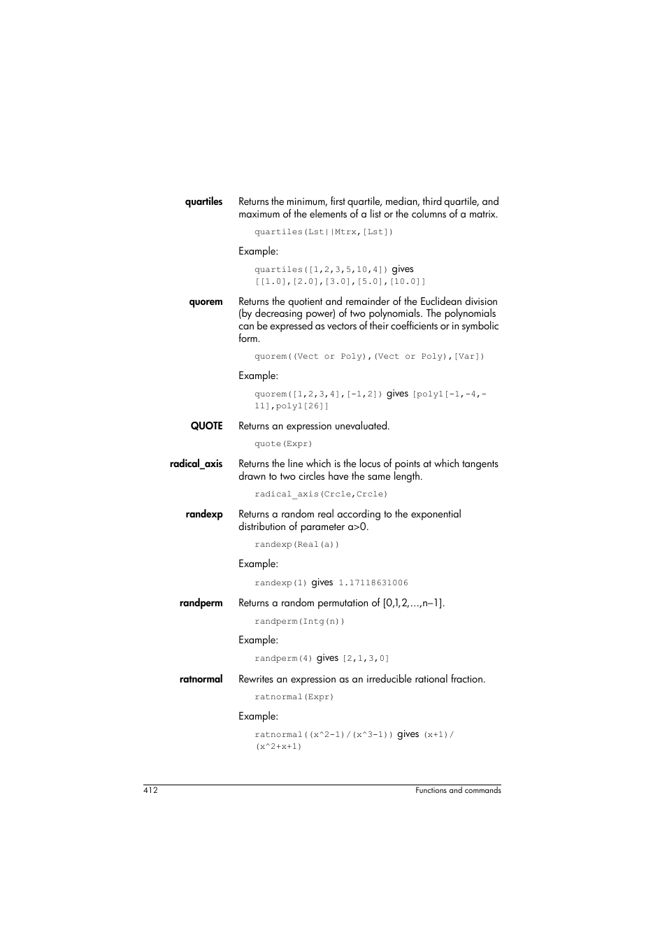 HP Prime Graphing Calculator User Manual | Page 416 / 608