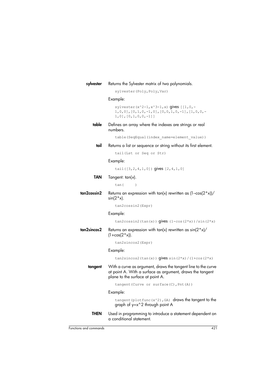 HP Prime Graphing Calculator User Manual | Page 425 / 608