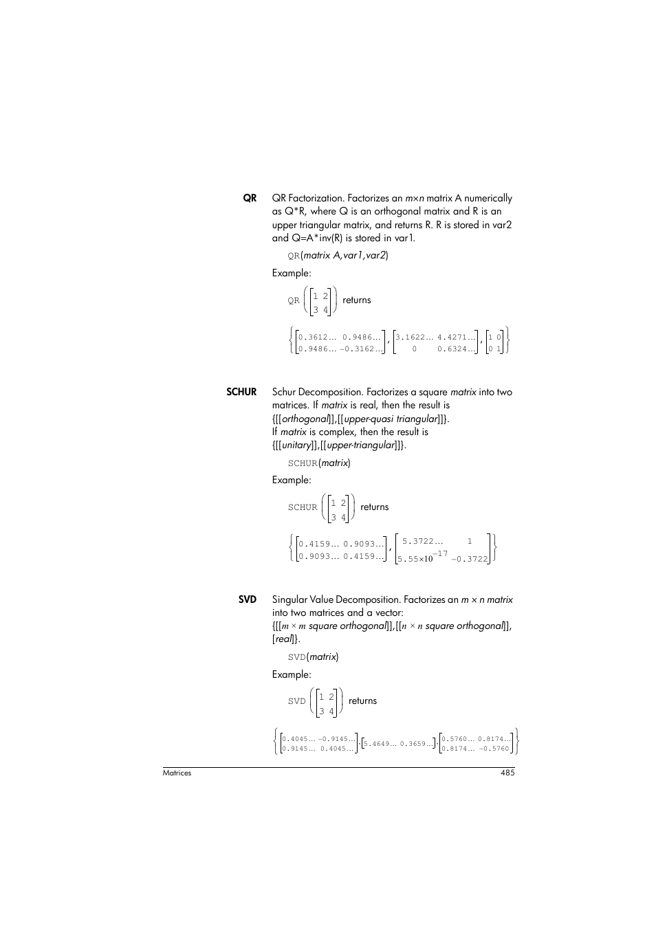 HP Prime Graphing Calculator User Manual | Page 489 / 608