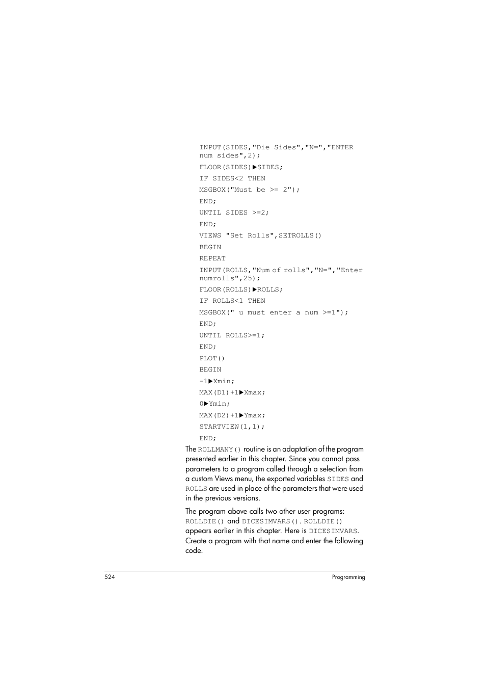 HP Prime Graphing Calculator User Manual | Page 528 / 608