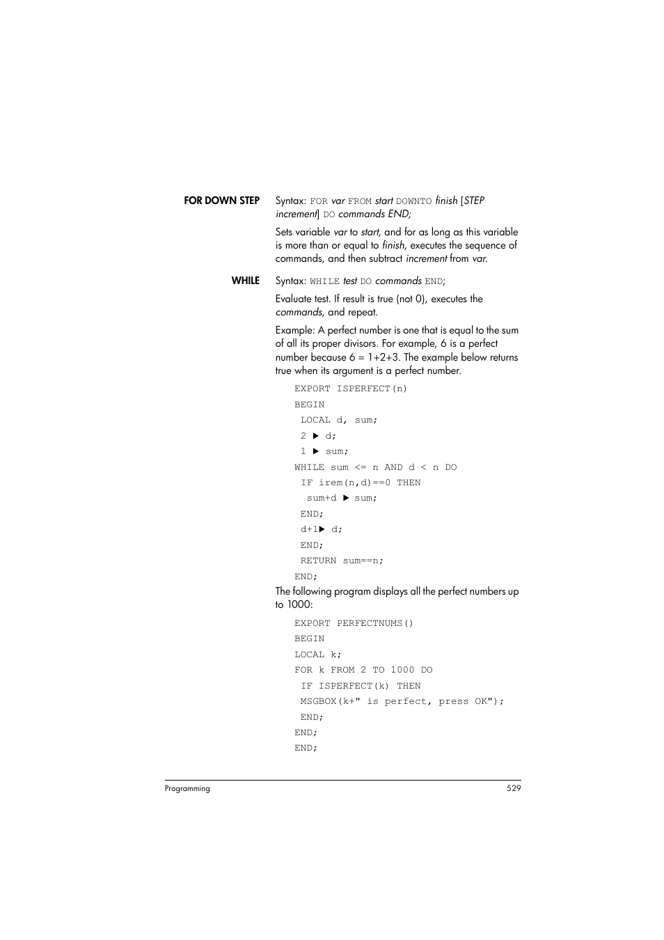 HP Prime Graphing Calculator User Manual | Page 533 / 608