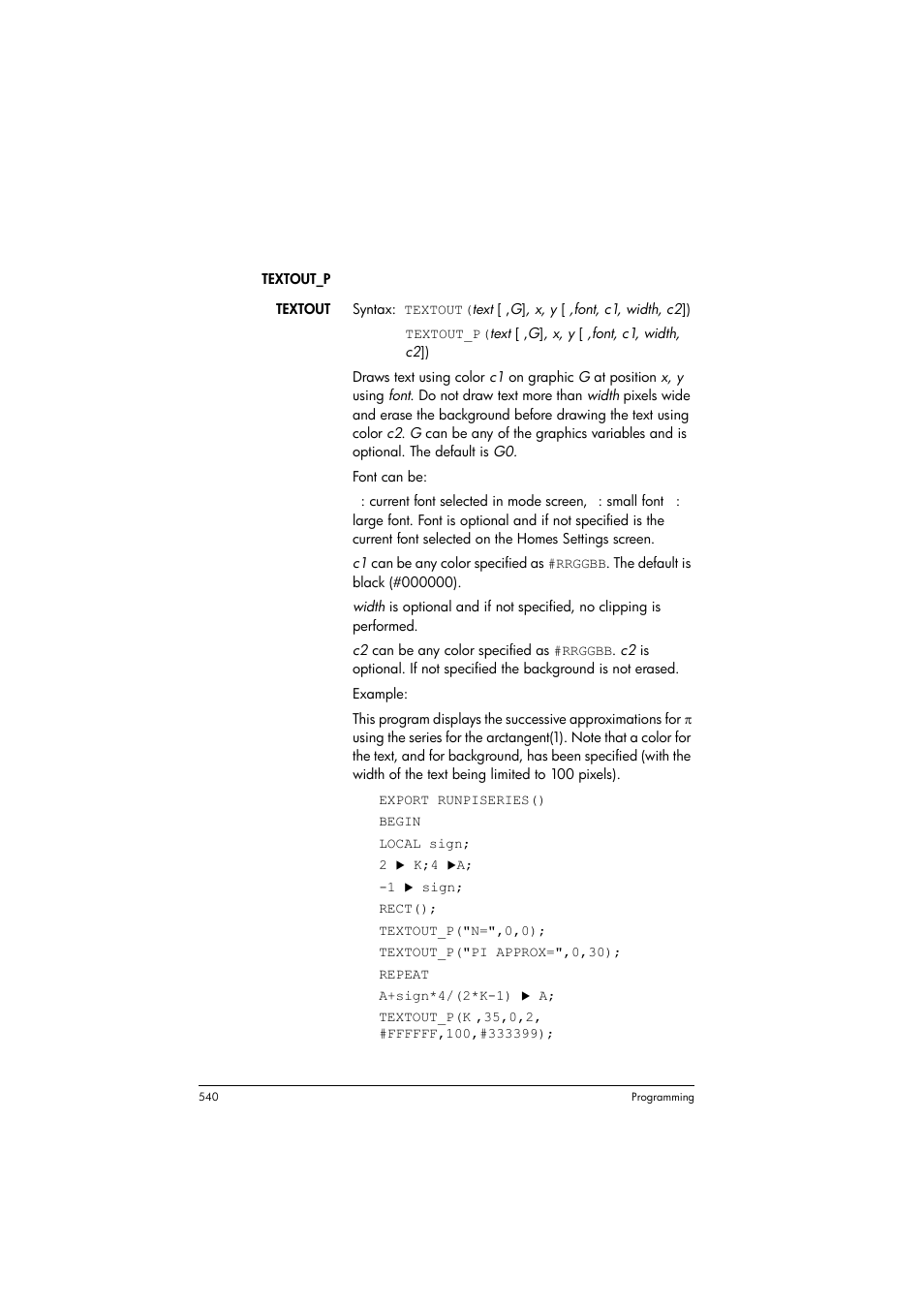 HP Prime Graphing Calculator User Manual | Page 544 / 608