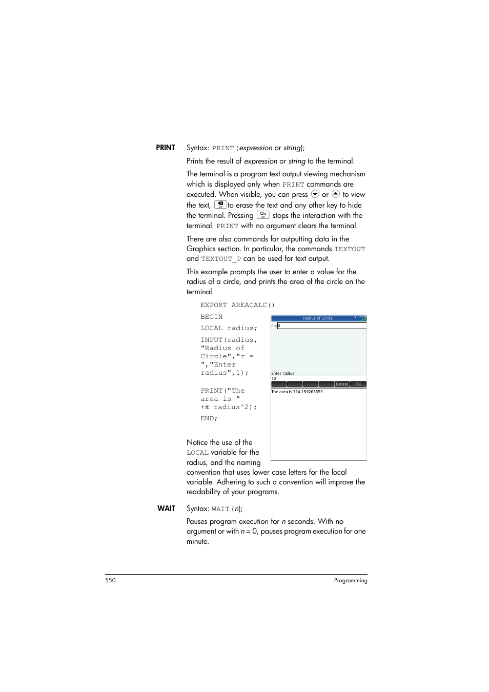 HP Prime Graphing Calculator User Manual | Page 554 / 608