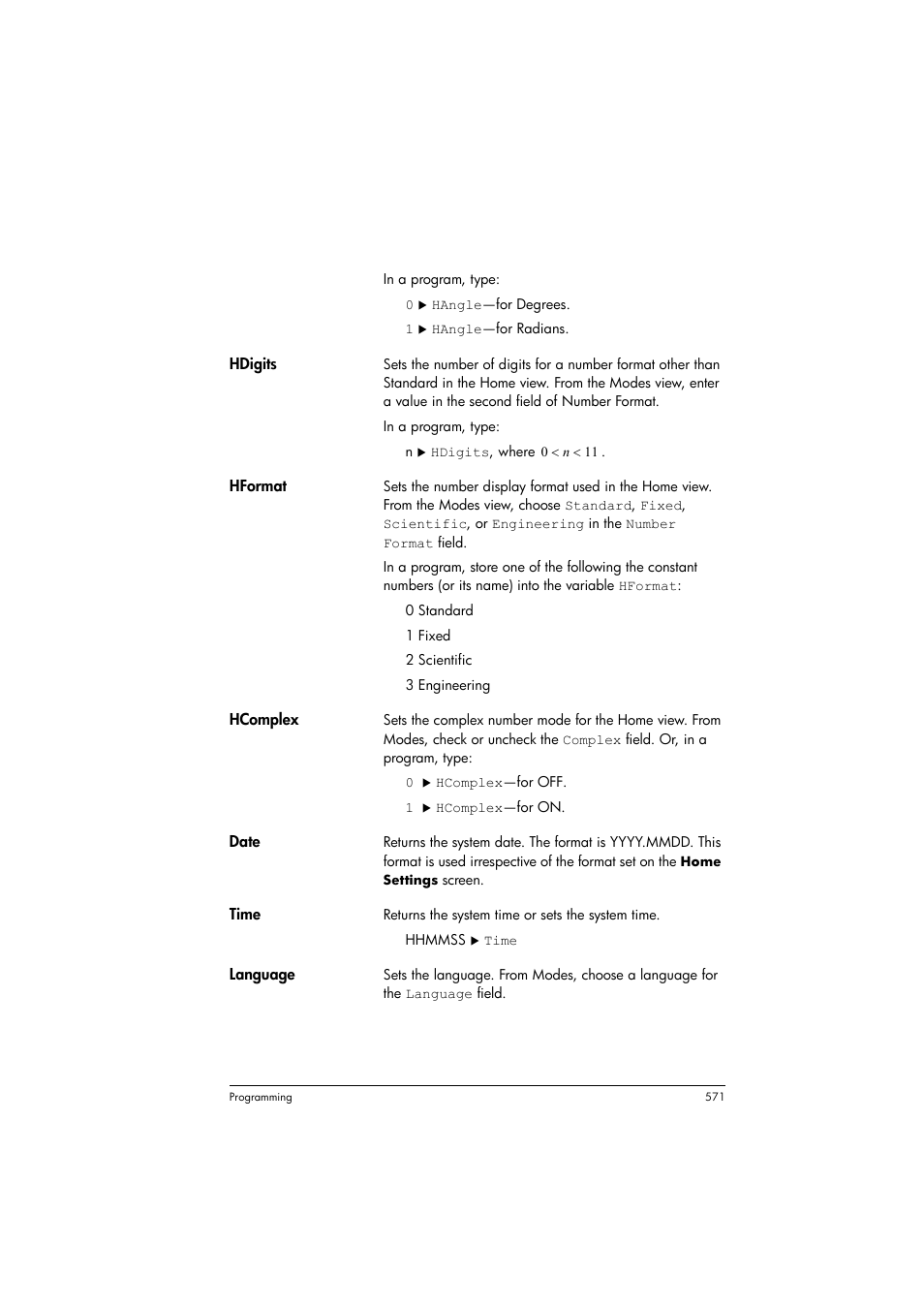 HP Prime Graphing Calculator User Manual | Page 575 / 608