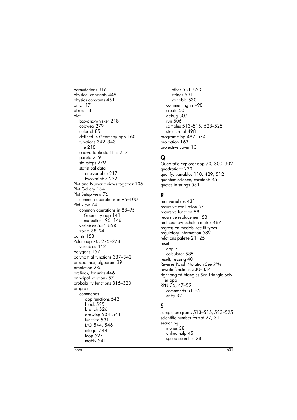 HP Prime Graphing Calculator User Manual | Page 605 / 608