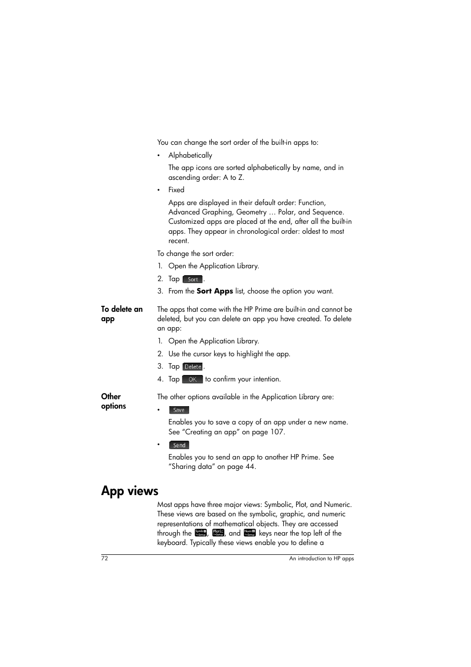 App views | HP Prime Graphing Calculator User Manual | Page 76 / 608