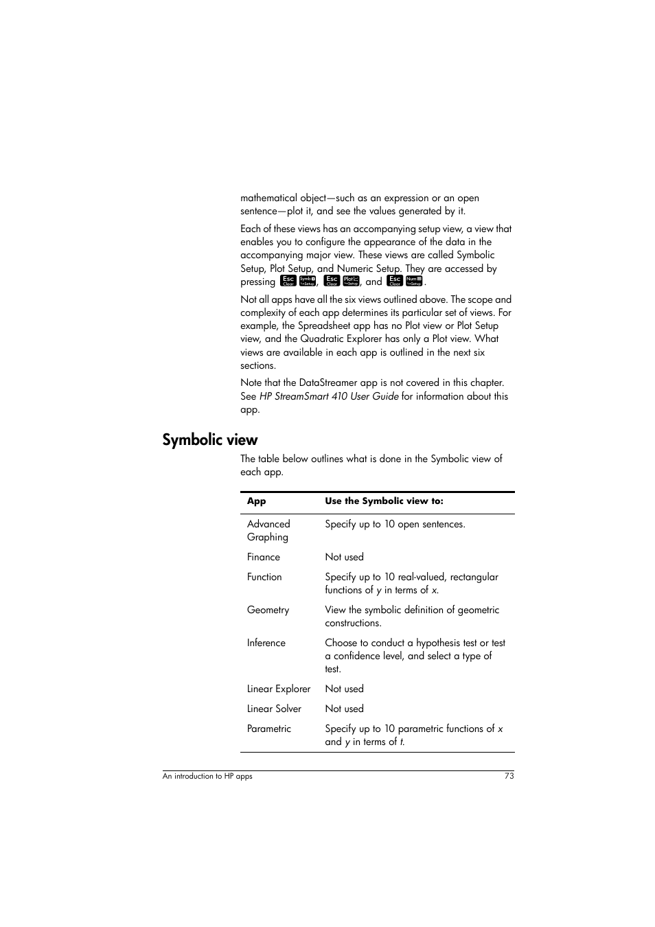 Symbolic view | HP Prime Graphing Calculator User Manual | Page 77 / 608